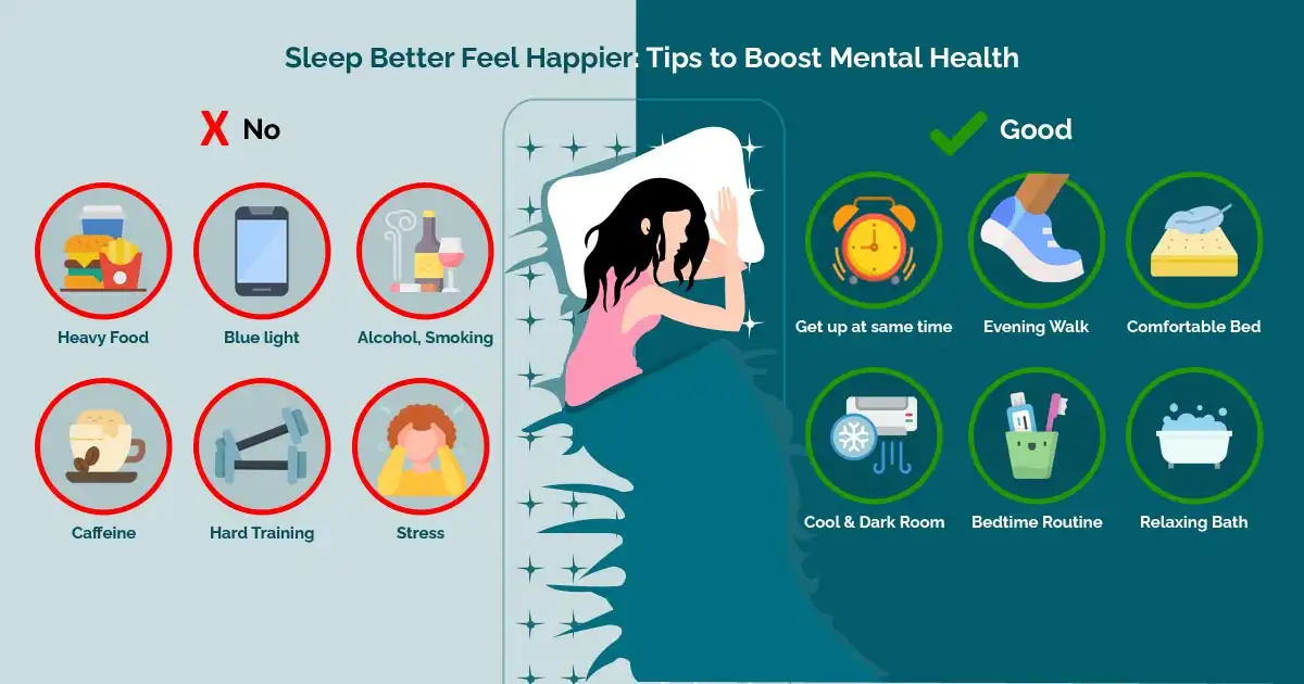 Sleep Better Feel Happier Tips to Boost Mental Health