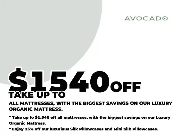 Avocado Mattress Offer